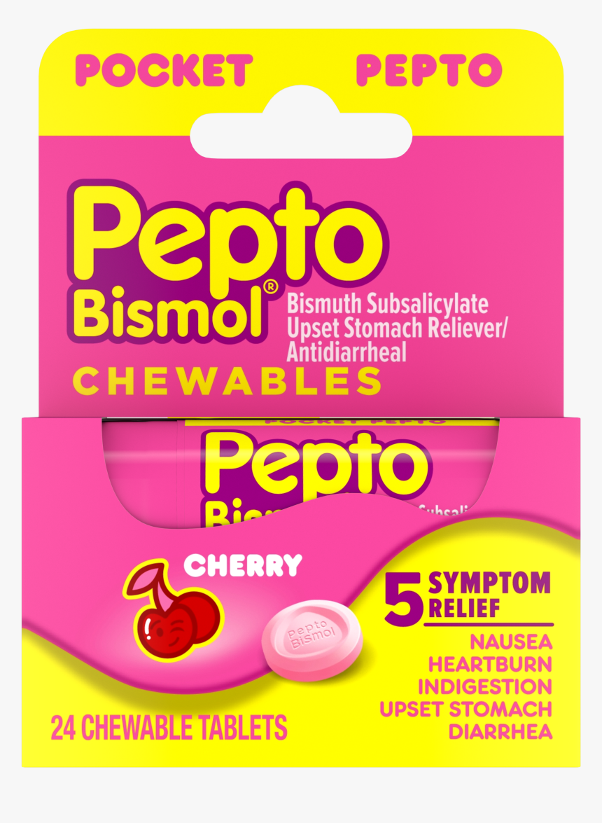 Pepto Bismol Tablets, HD Png Download