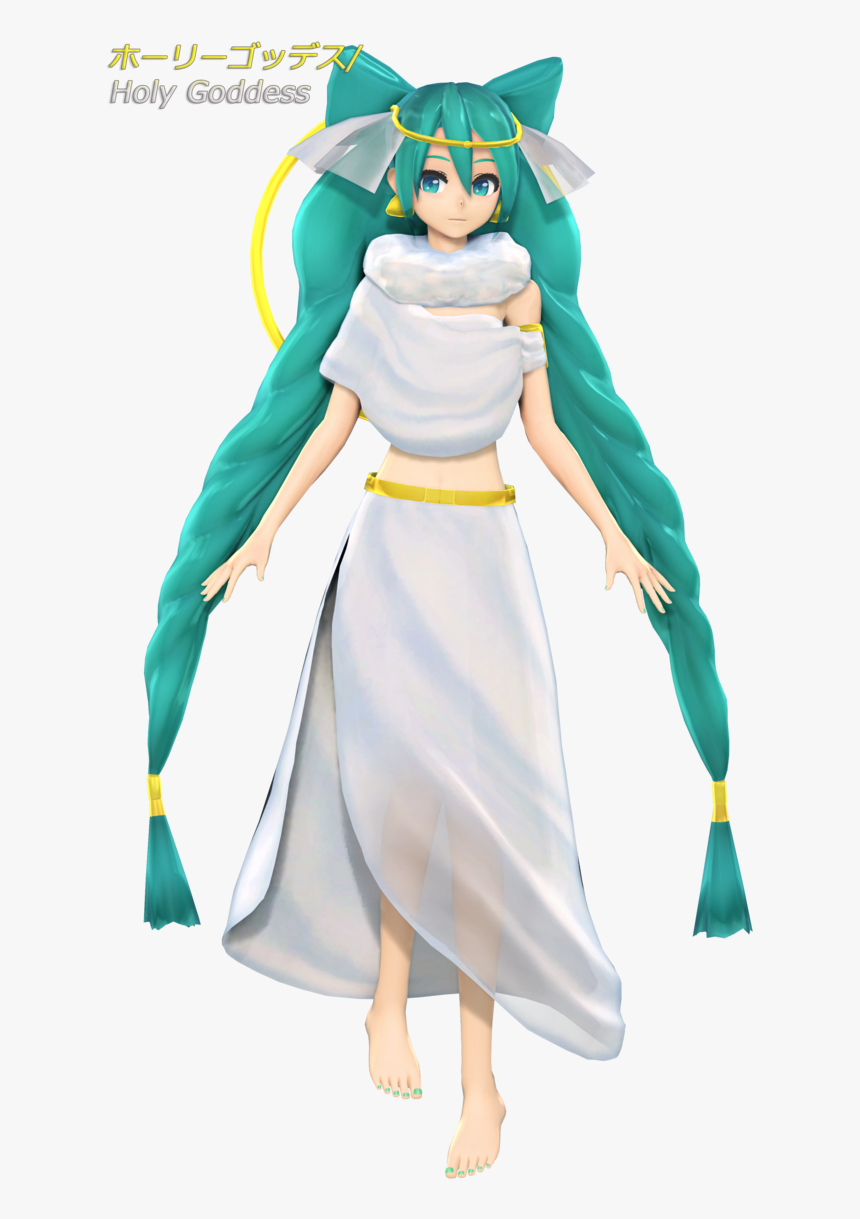 Koron Holy Goddess Hatsune - Hatsune Miku Divine Goddess, HD Png Download