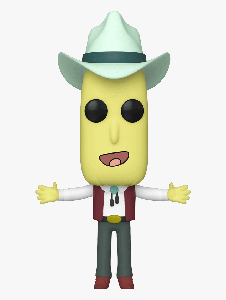 Rick And Morty Cowboy Poopy Butthole Pop Vinyl Figure - Rick And Morty Season 4 Funko Pop, HD Png Download