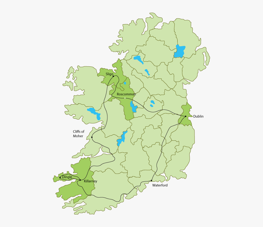 Custom Map Sample - Cork Not Cork Map, HD Png Download