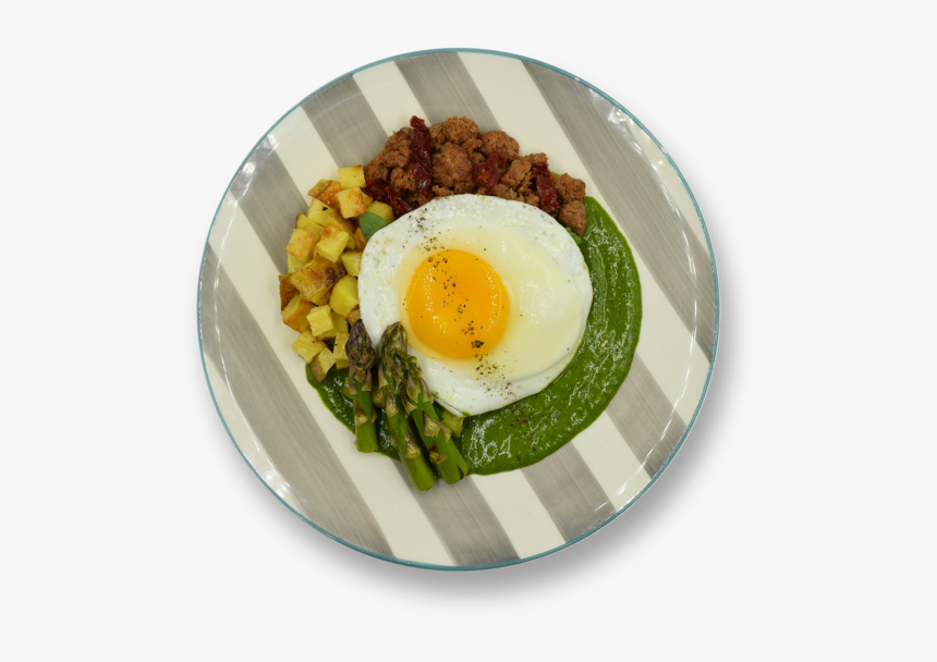 Pesto Turkey Egg Breakfast - Fried Egg, HD Png Download