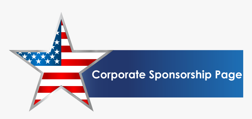 American Flag Banner Png, Transparent Png