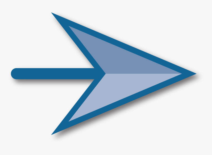 Arrow For Connect Page - Triangle, HD Png Download