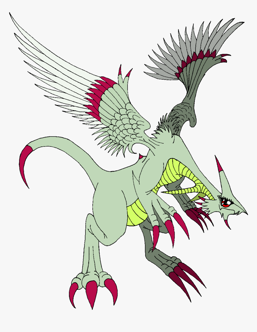 Silver Dragon - Illustration, HD Png Download