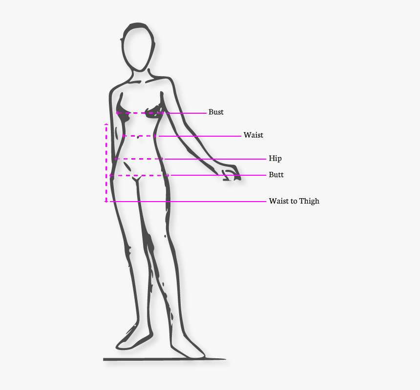 Measure Hips, HD Png Download