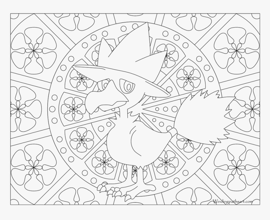 Pokemon Coloring Pages Adult, HD Png Download