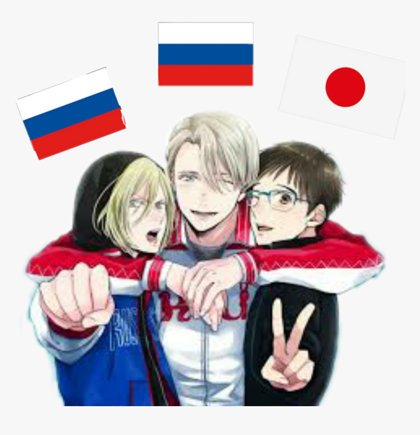 Yuri Onice Yurionice Yuri Yurikatsuki Victor Viktor - Victor Nikiforov Yuri Plisetsky, HD Png Download