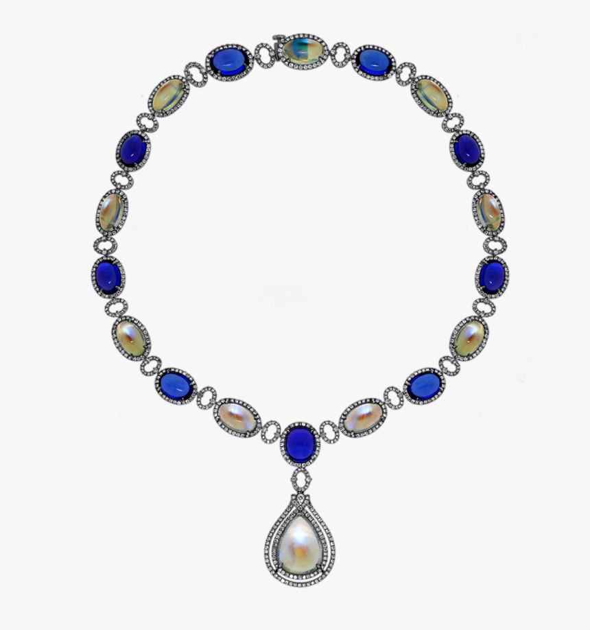 Bleu Celeste , Png Download - Necklace, Transparent Png