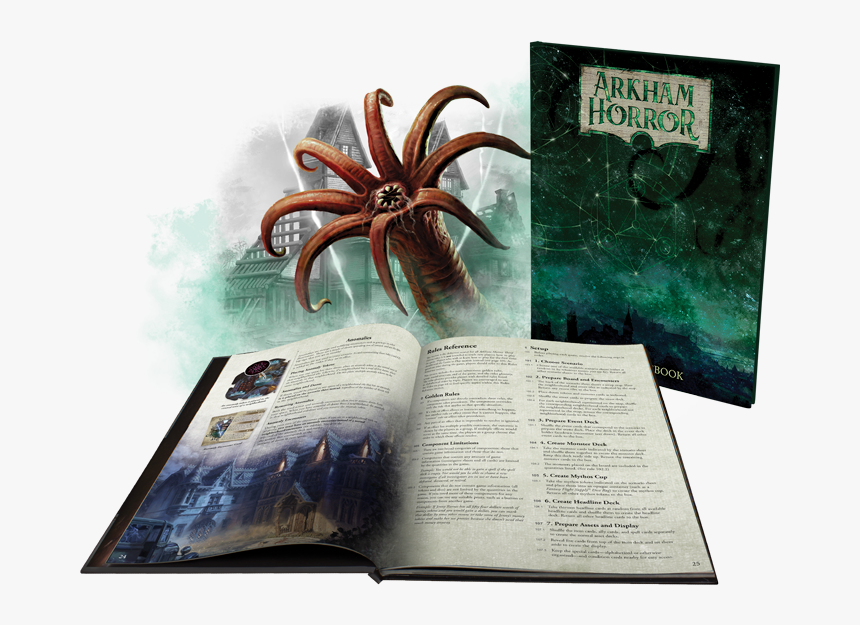 Arkham Horror Third Edition Board Game, HD Png Download