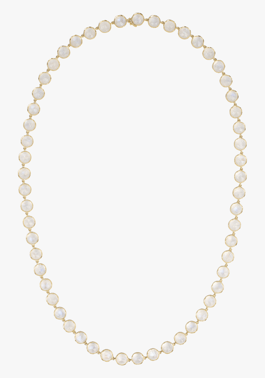 Irene Neuwirth Jewelry Rainbow Moonstone Necklace - Nossa Senhora Em Preto E Br, HD Png Download