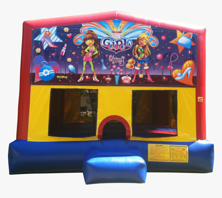 Girl Power Bounce House Rental Joliet - Inflatable, HD Png Download