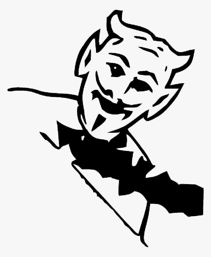 Horns Drawing At Getdrawings - Devil, HD Png Download