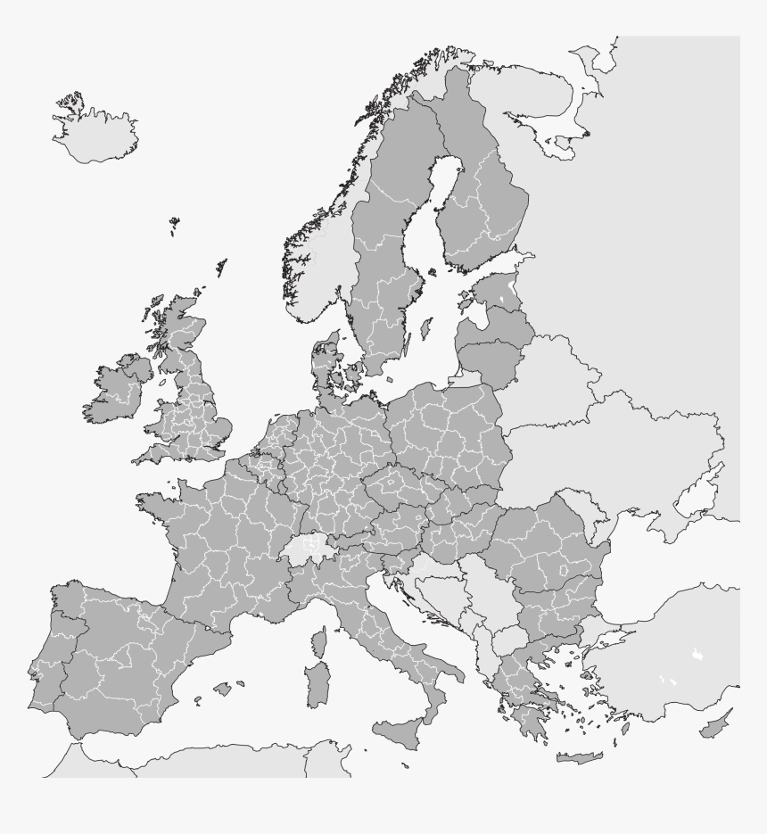 Eu Nuts 2 Regions, HD Png Download