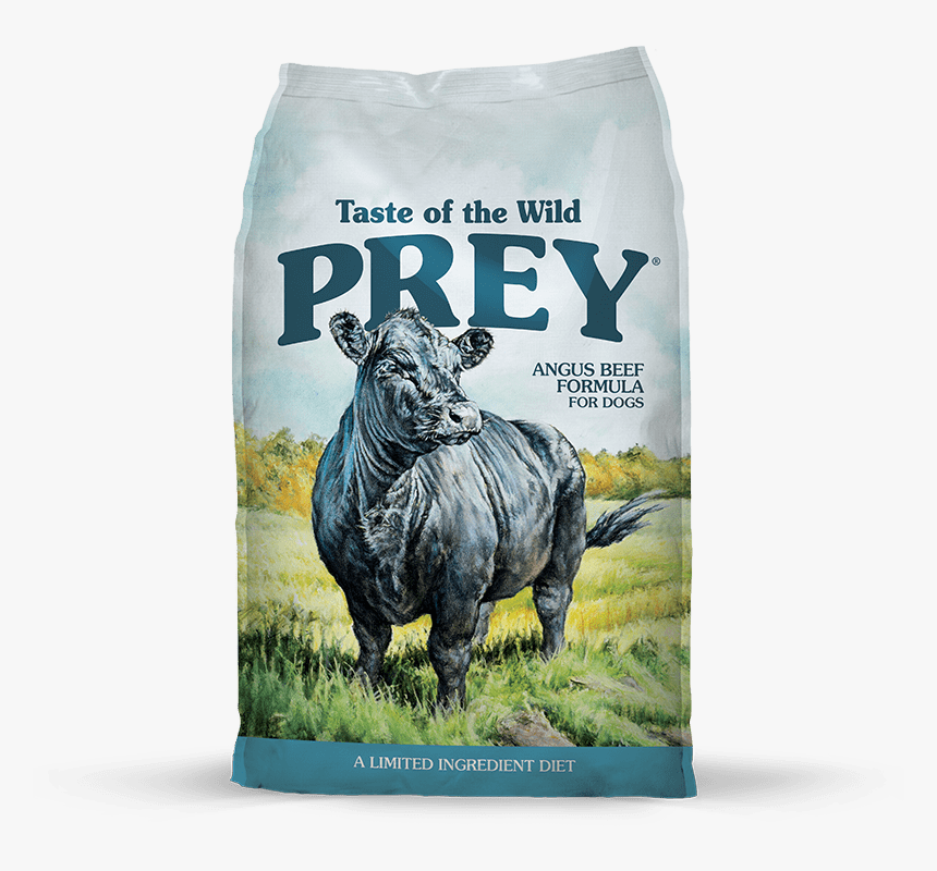 Angus Beef Limited Ingredient Formula For Dogs Package - Taste Of The Wild Prey Angus Beef, HD Png Download