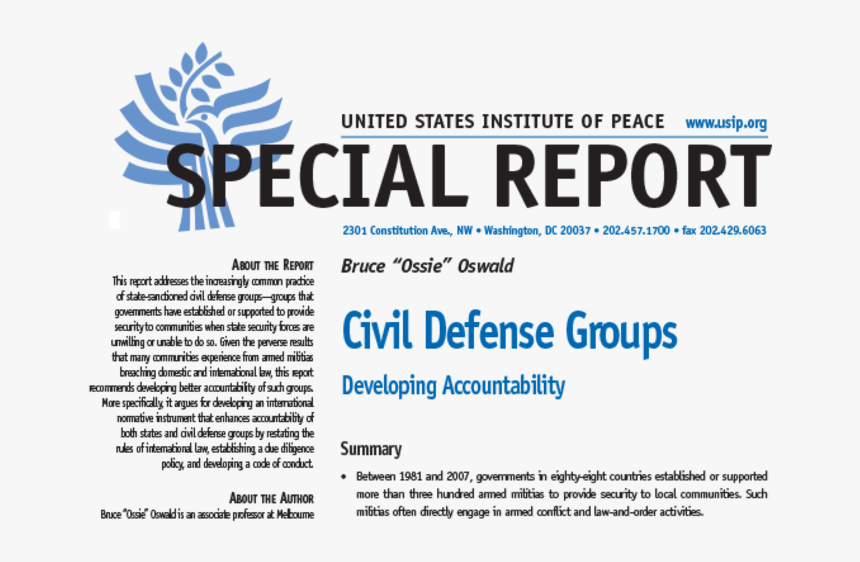 Civil Defense Groups - Topic About Peace In Afghanistan, HD Png Download