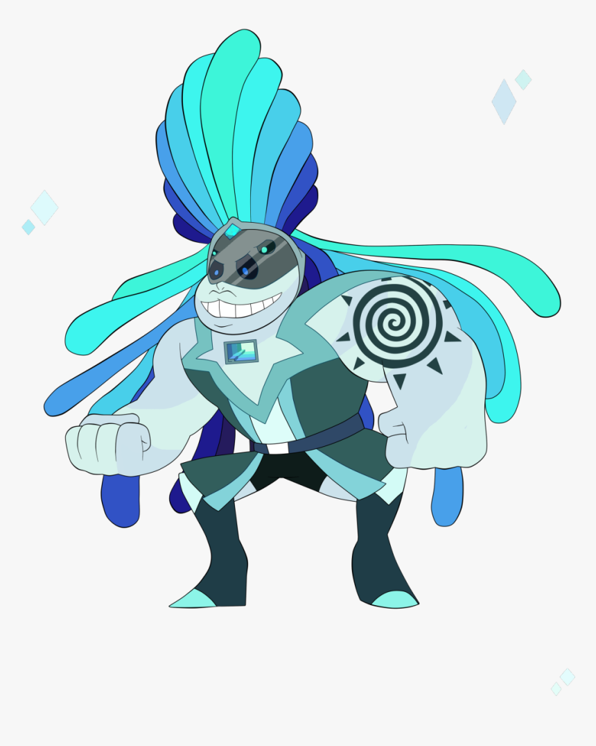 Caribbean Quartz 
she Is The Fusion Of Bismuth And - Steven Universe Medusa Quartz, HD Png Download