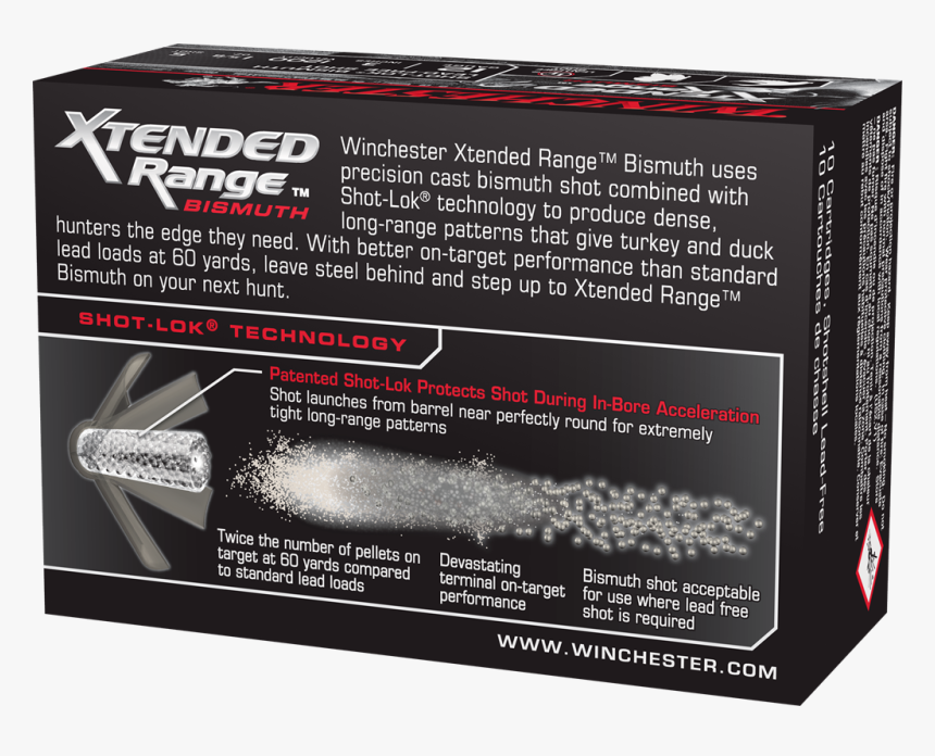 Xrb1235 Box Image - Winchester Xtended Range, HD Png Download