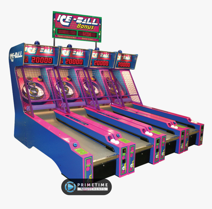 Ice Ball / Iceball Alley Roller Redemption Game By - Ice Ball Fx Arcade, HD Png Download
