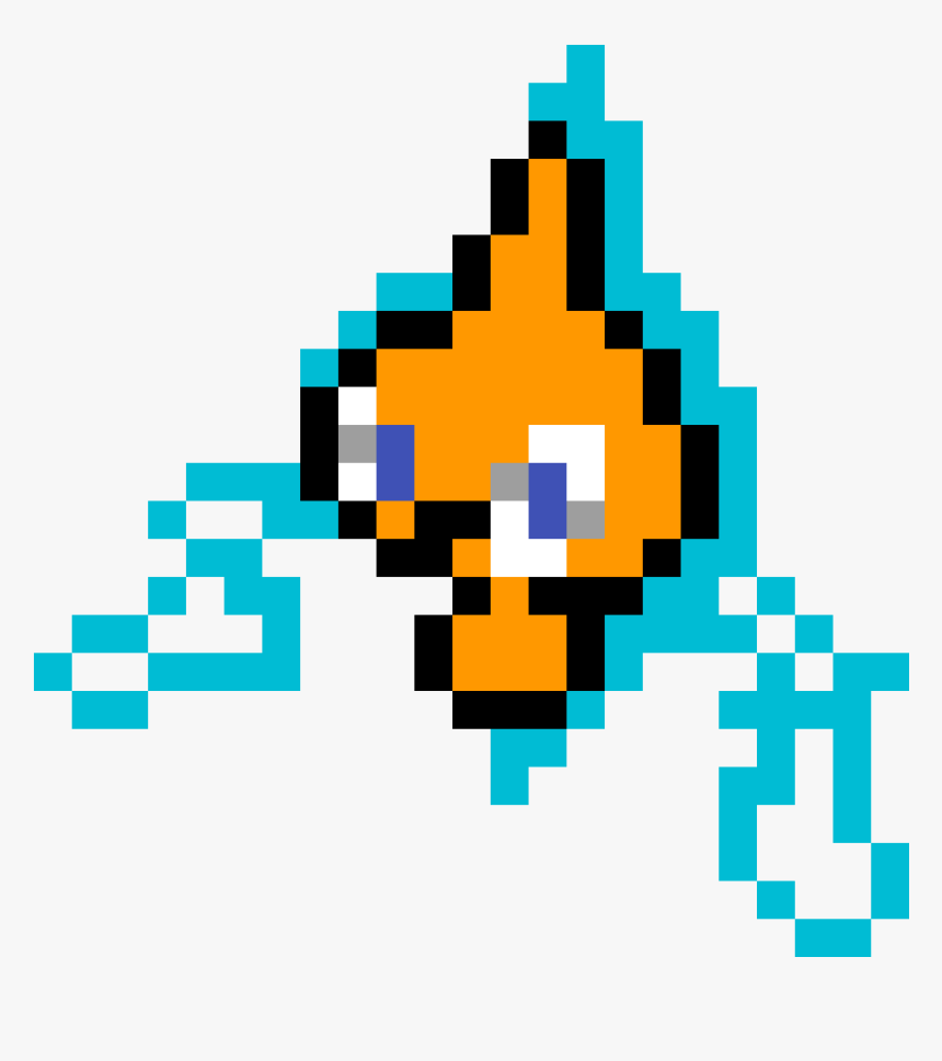 Pikachu Pixel Art, HD Png Download