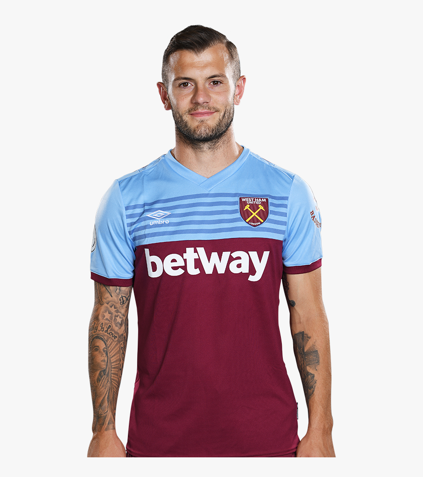 Jack Wilshere - Aaron Cresswell West Ham, HD Png Download