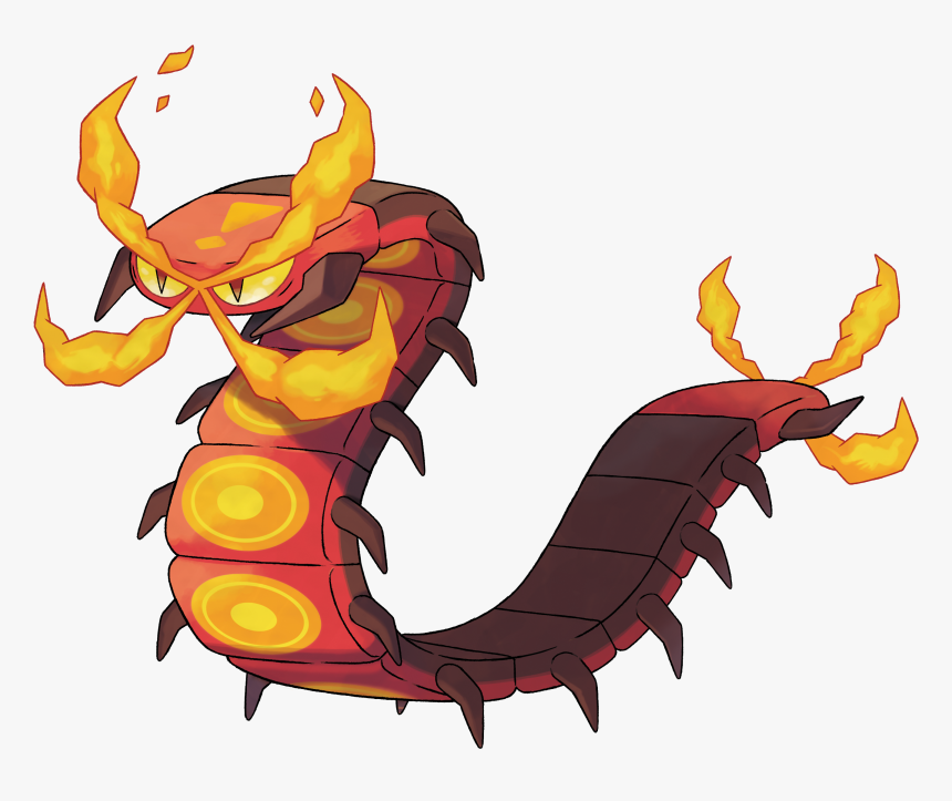 Pokemon Centiskorch, HD Png Download