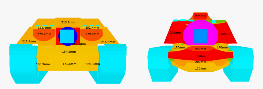 Wot Badger Weak Spots, HD Png Download