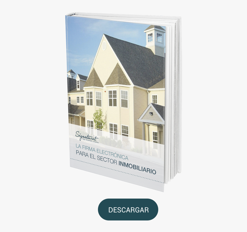 La Firma Electrónica Para El Sector Inmobiliario - Real Estate, HD Png Download