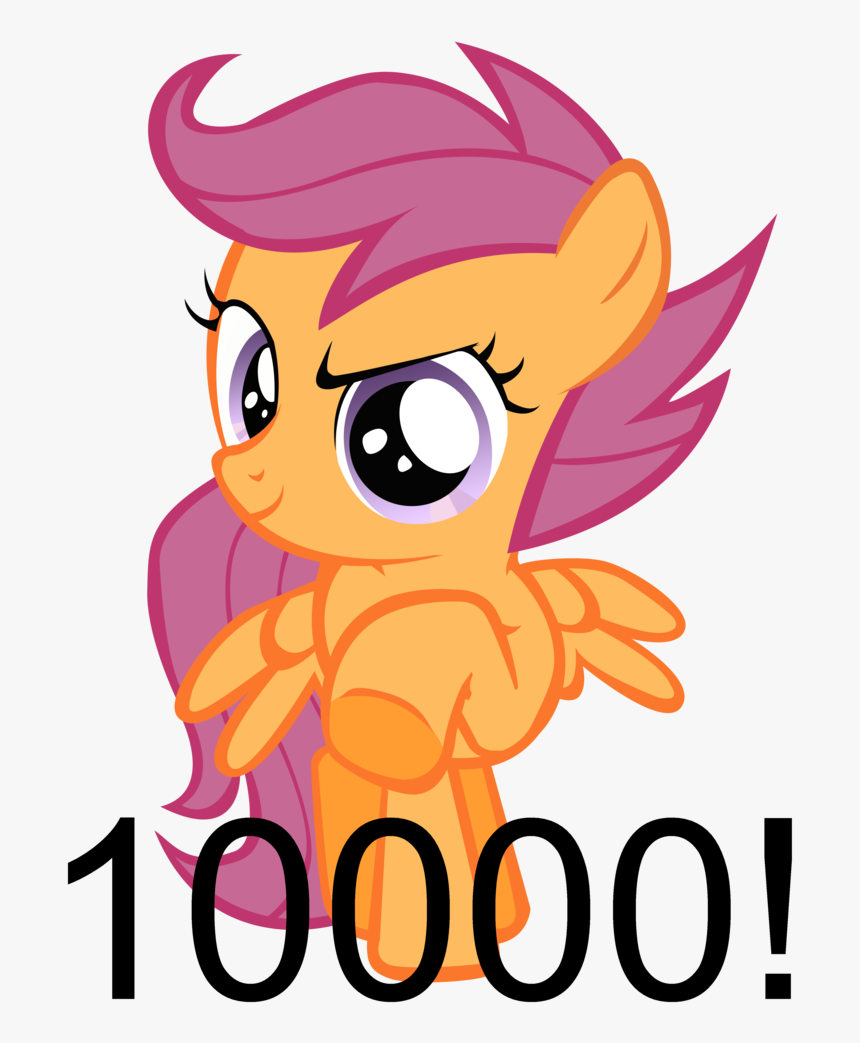 Cutie Mark Crusaders Scootaloo, HD Png Download