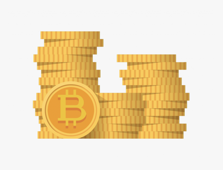Bitcoin Coin Stack - Almond Biscuit, HD Png Download