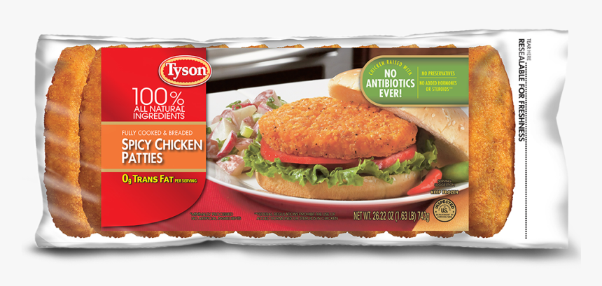 Spicy Chicken Burger Frozen, HD Png Download