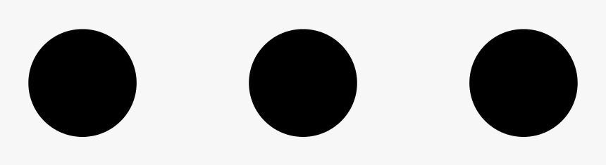 Ellipsis Transparent, HD Png Download