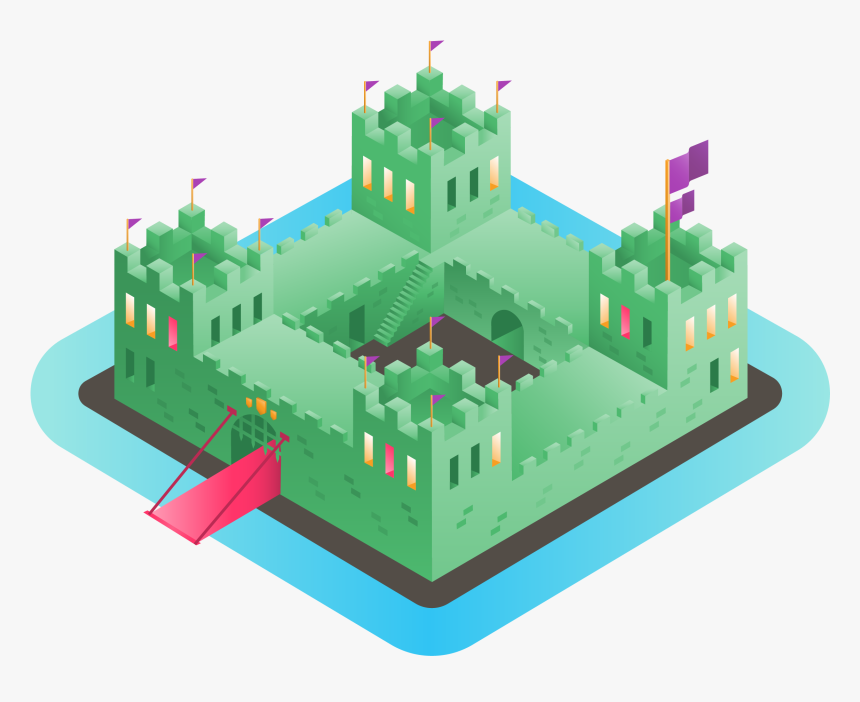 Domain Fortress - Lego, HD Png Download