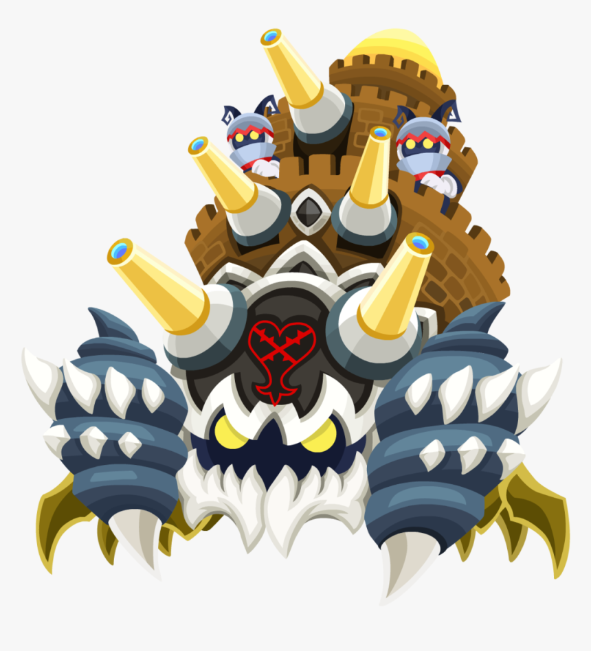 Kingdom Hearts Fortress Crab, HD Png Download