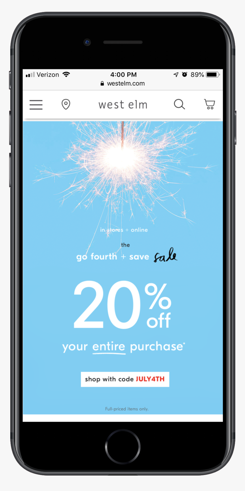 West Elm Gif - Mobile Device, HD Png Download