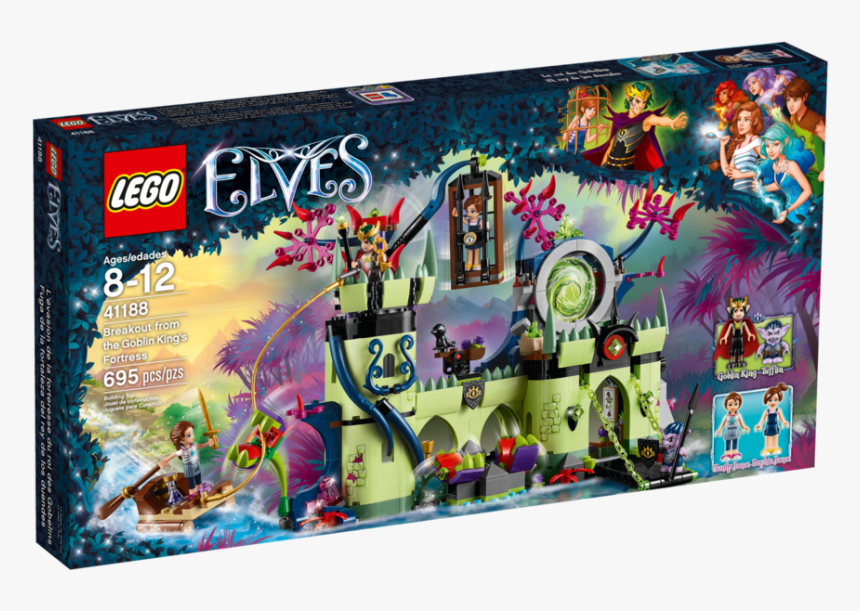 Lego Elves The Goblin Castle, HD Png Download