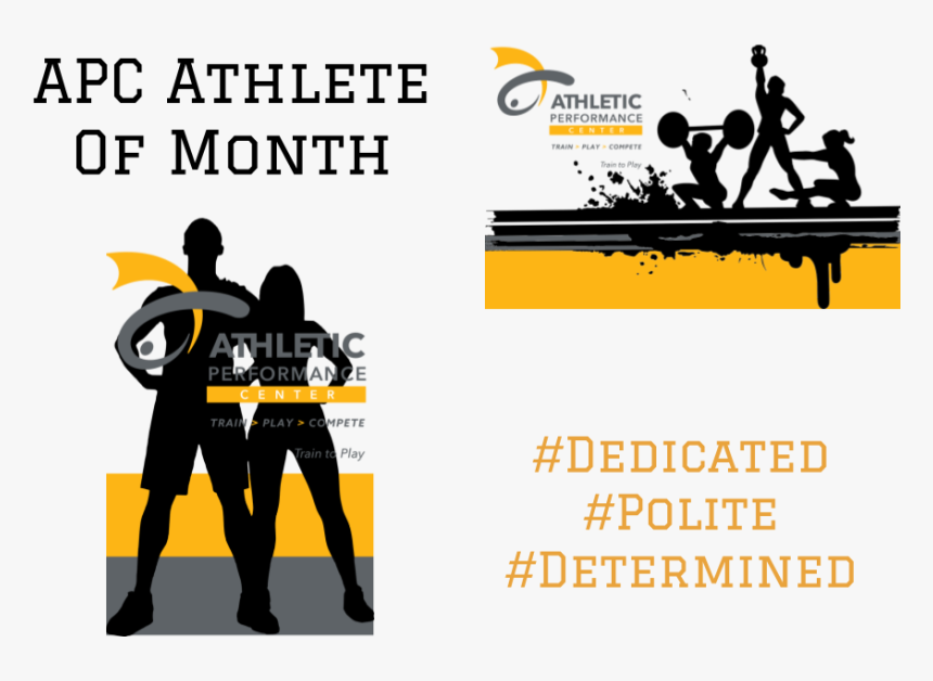 Apc Athlete Of The Month What It Takes - Graphic Design, HD Png Download