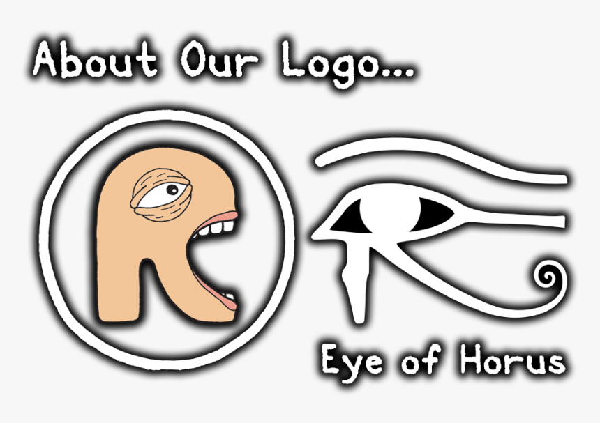 Rawr Logo Rawr Life Logo Eye Of Horus - Cartoon, HD Png Download