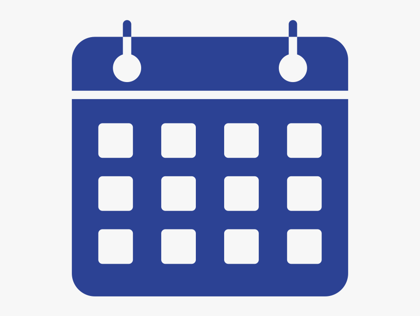 Calendaricon - Black And White Social Media Cell Phone, HD Png Download