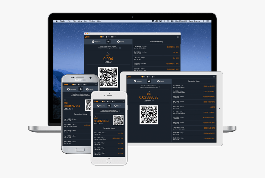 Compatible Platform - Jaxx Wallet, HD Png Download