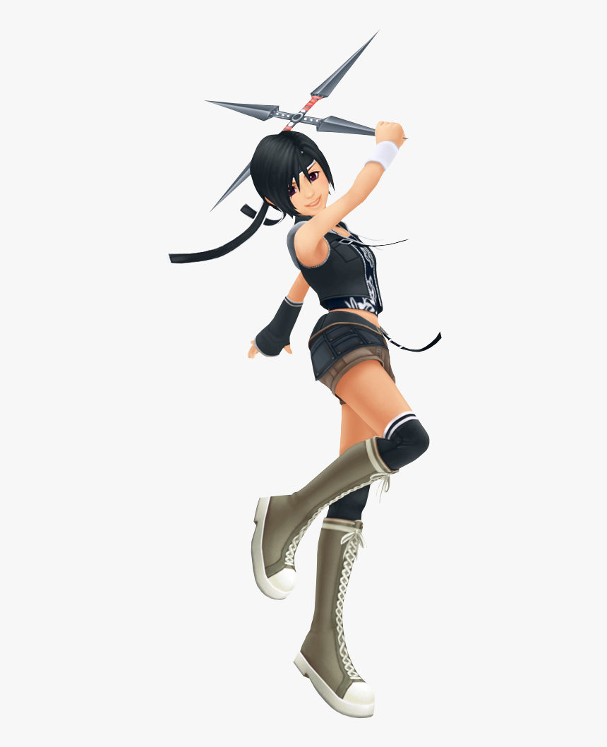 Yuffie Khii - Leon Kingdom Hearts 2, HD Png Download