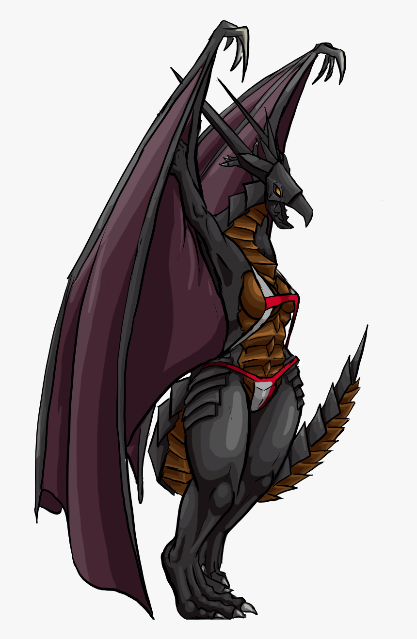 Bikinibahamut Ff7 - Deviantart Ff8 Bahamut, HD Png Download
