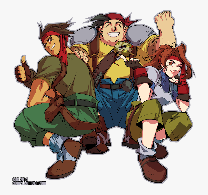 Final Fantasy Vii Wedge, HD Png Download