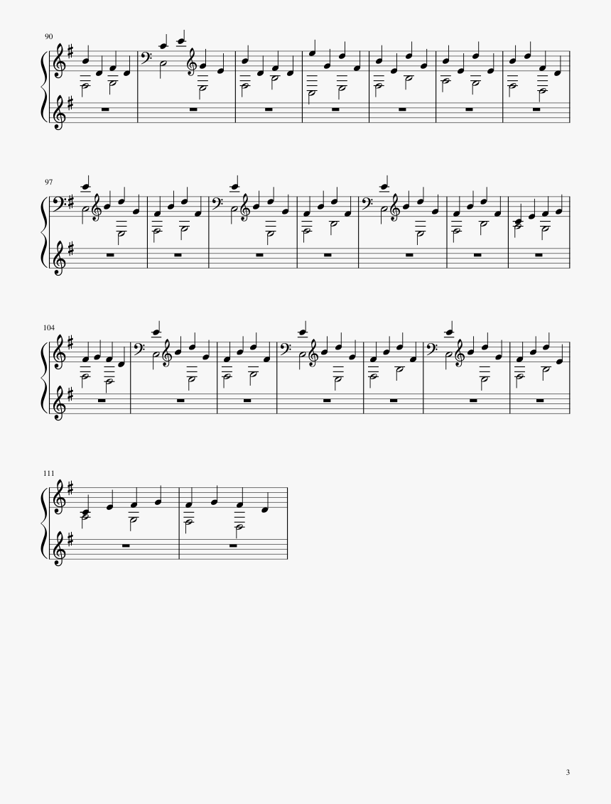 Sheet Music, HD Png Download