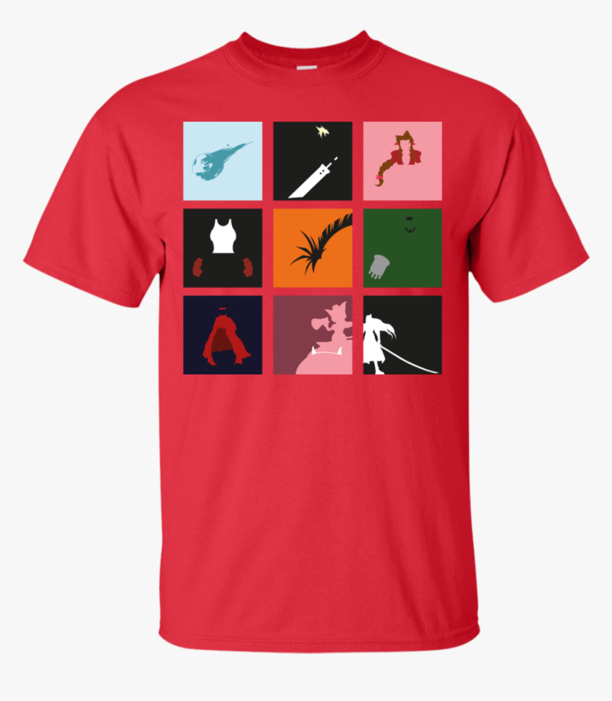 Minimalist Final Fantasy 7 Multishirt T Shirt & Hoodie - Maillot Losc 2010 2011, HD Png Download