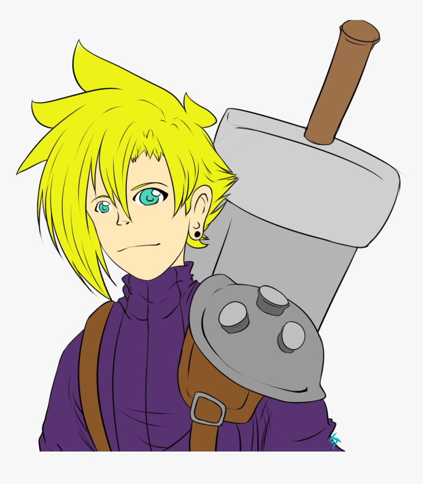 I Drew A Cloudit’s A Lovely Cloudi Love Him - Cartoon, HD Png Download