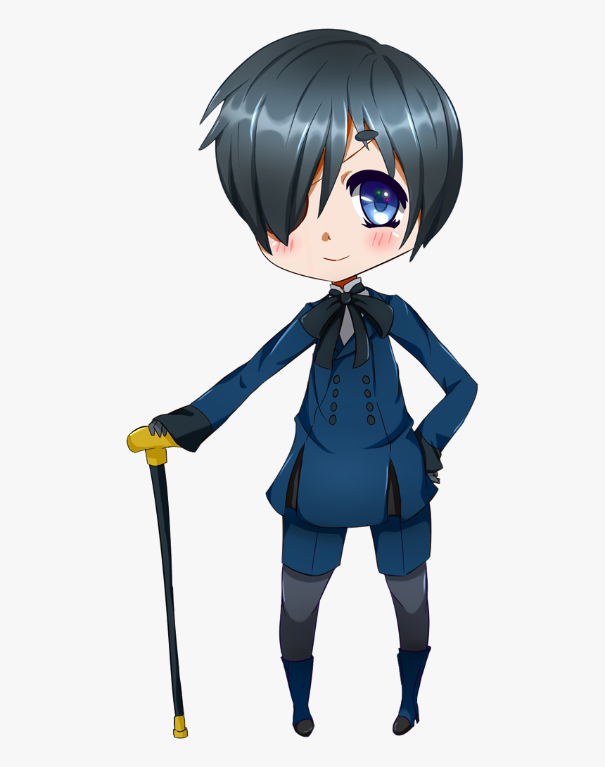 Thumb Image - Ciel Phantomhive Chibi Png, Transparent Png