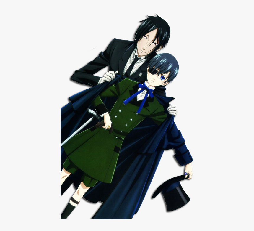 Ciel And Sebastian By Jrfantasy-d46zu8k - Black Butler Ciel And Sebastian Png, Transparent Png