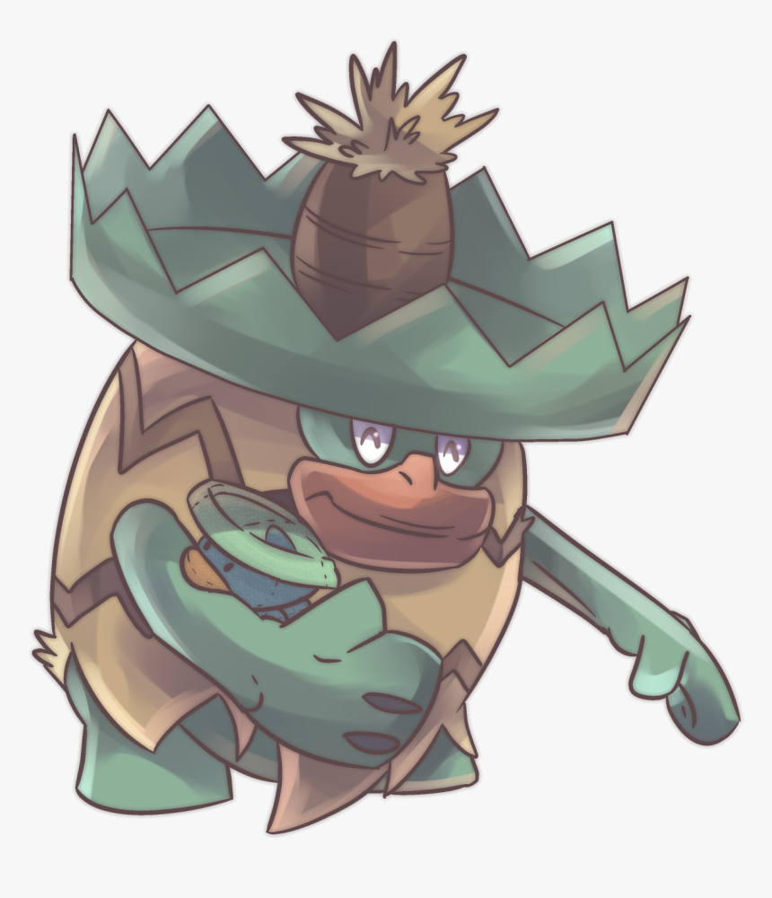 Ludicolo Hassboh - Cartoon, HD Png Download