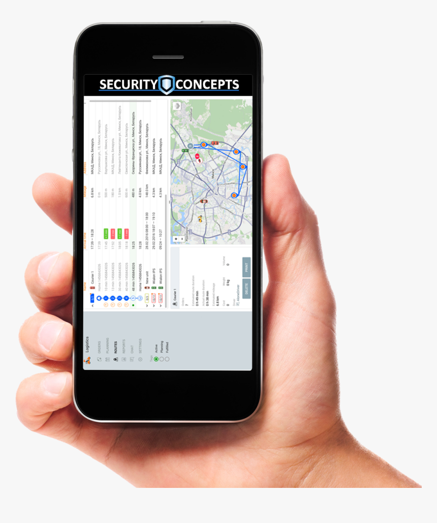 Transparent Iphone 8 Png Hand, Png Download