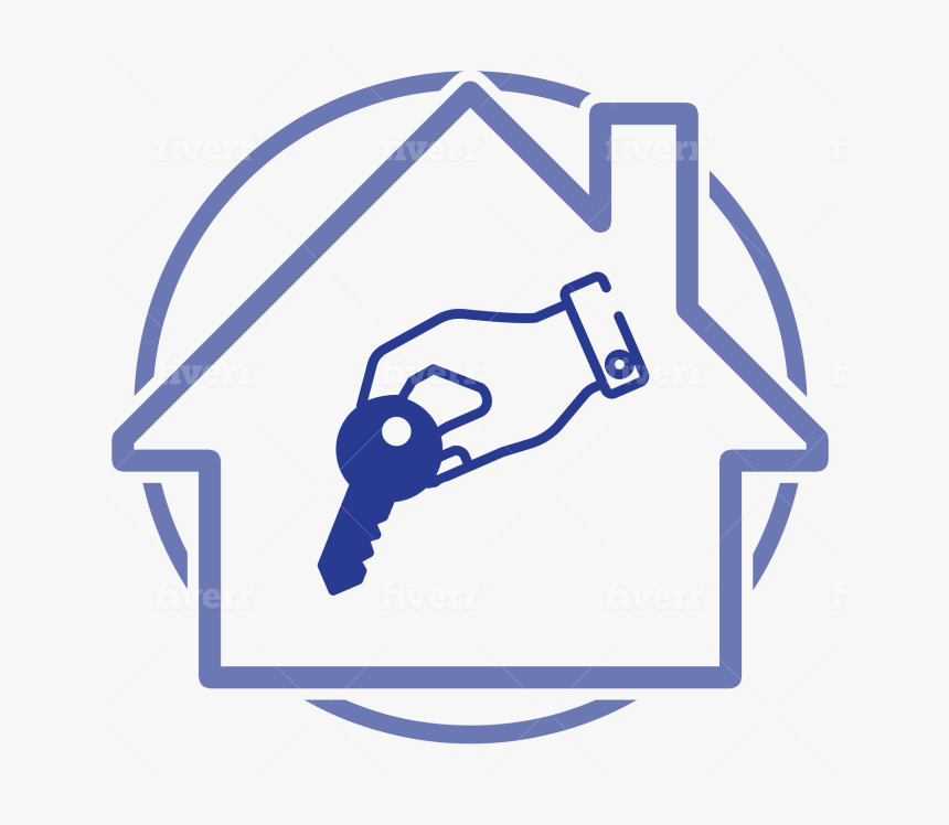 Home Line Icon Png, Transparent Png